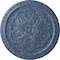 Ekena Millwork Emeryville Ceiling Medallion, Hand-Painted Americana Crackle, 16 7/8"OD x 5/8"P CM16ERAMC - alternate 1